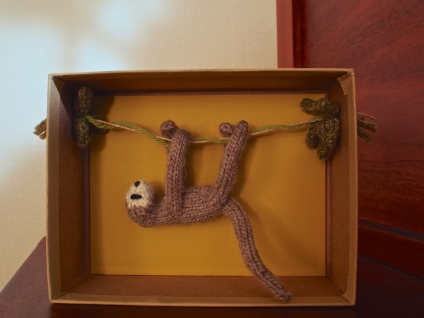 Knitted Sloth