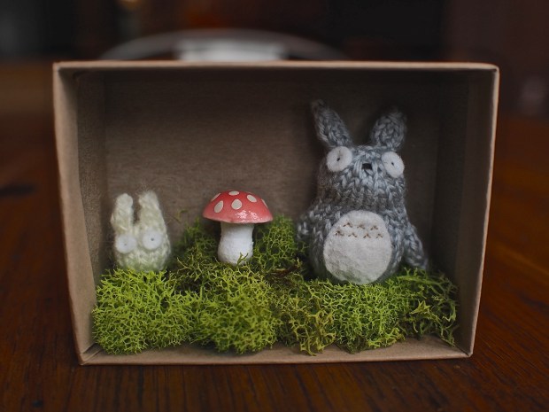 Knitted Totoro